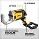 thumbnail image 2 of Cortadora DEWALT IMPACT CONNECT PVC/PEX con soporte de refuerzo DWAPVCIR, 2 of 9