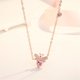 thumbnail image 3 of Fiudx Liquidación de ofertas flash Conjunto de collar y pulsera con pendientes para mujer, 3 of 6