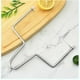 thumbnail image 2 of 10PCS Wire Adjustable Cakes Cutter Stainless Steel Cupcakes Levelers Fondant Leveling Layer Slicer Baking Decorating, 2 of 5