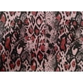 thumbnail image 4 of oneOone Cotton Cambric Light Pink Salmon Fabric Leopard & Snake Animal Skin Dress Material Fabric Print Fabric By The Yard 56 Inch Wide, 4 of 4