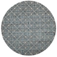 thumbnail image 2 of Safavieh Dip Dye Dedan Damask Wool Area Rug, Gray/Charcoal, 7' x 7' Round, 2 of 10