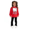 thumbnail image 6 of Hello Kitty Toddler Girl Graphic Sweatshirt and Leggings Set, 2-Piece, Sizes 12M-5T, 6 of 20