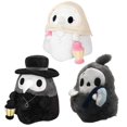 thumbnail image 2 of Muñeco de peluche, 3 piezas de 20 cm, Doctor de Halloween, juguete de peluche de Halloween, artesanía excepcional, 2 of 8