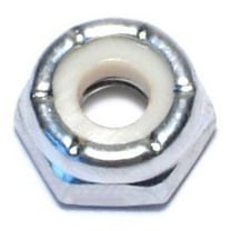 #10-24 Zinc Grade 2 Nylon Insert Lock Nuts LKNUT-071 (10 pcs.)