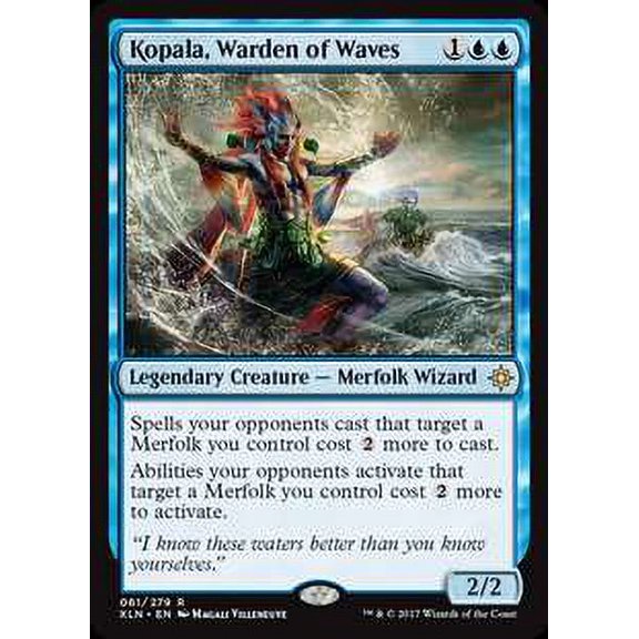 MtG Ixalan Rare Kopala, Warden of Waves #61