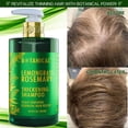 thumbnail image 3 of Botanical Hair Growth Lab Lemongrass Rosemary Hair Loss Shampoo 10.2 oz, 3 of 9