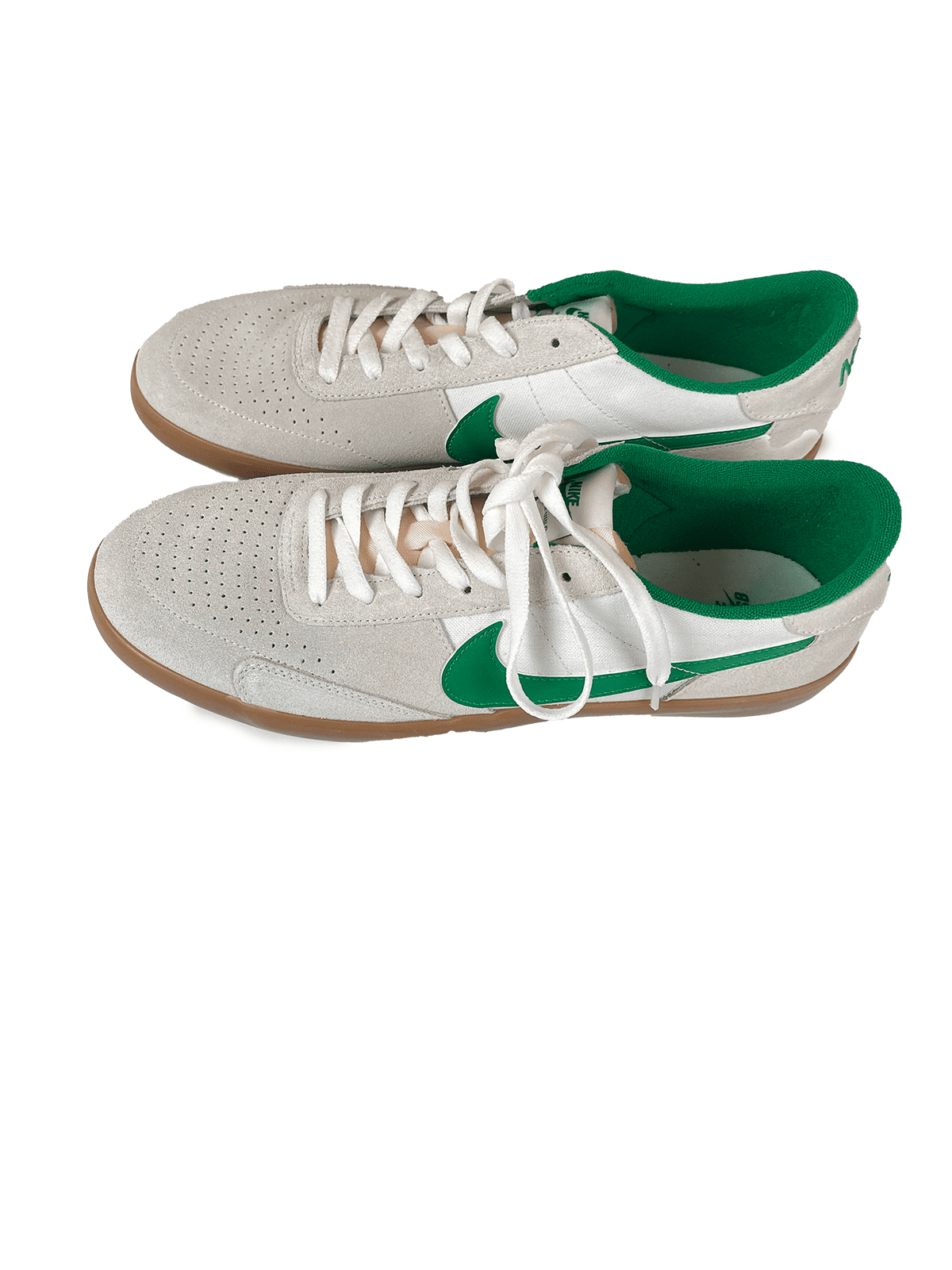 Nike SB Heritage Vulc White Lucky Green CD5010-101 Size Men  display picture 1