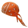 thumbnail image 6 of freneci Skull Cap Breathable Head Cover Headscarf for Men Women Sweat Wicking Beanie Orange, 6 of 8