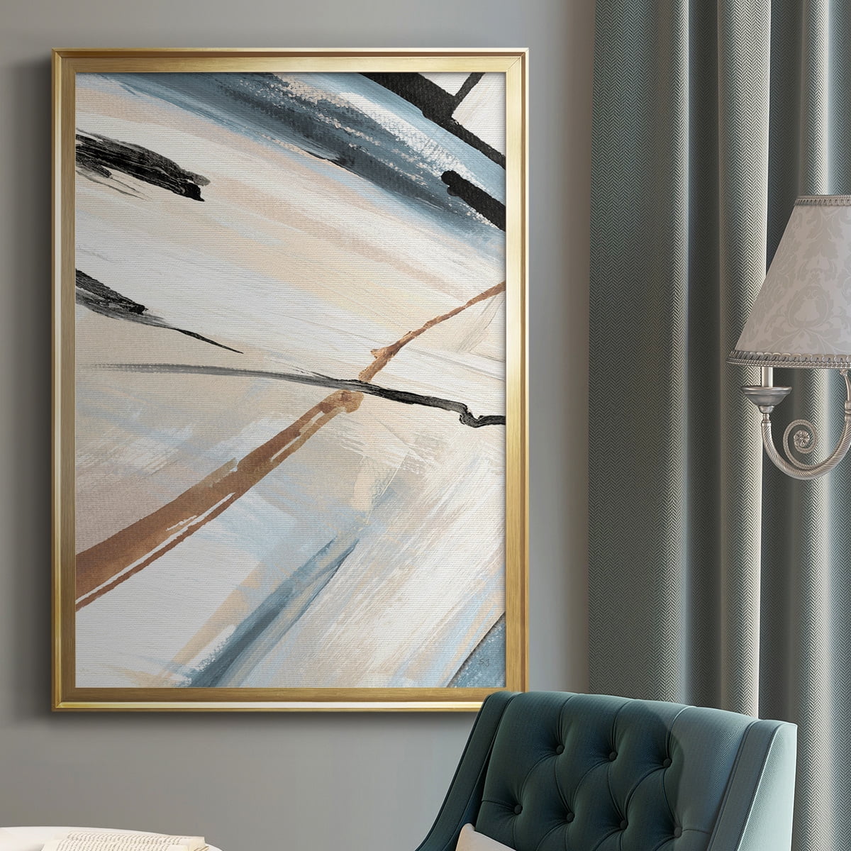 Dancing Wind Revisit II Premium Classic Framed Print - Ready to Hang