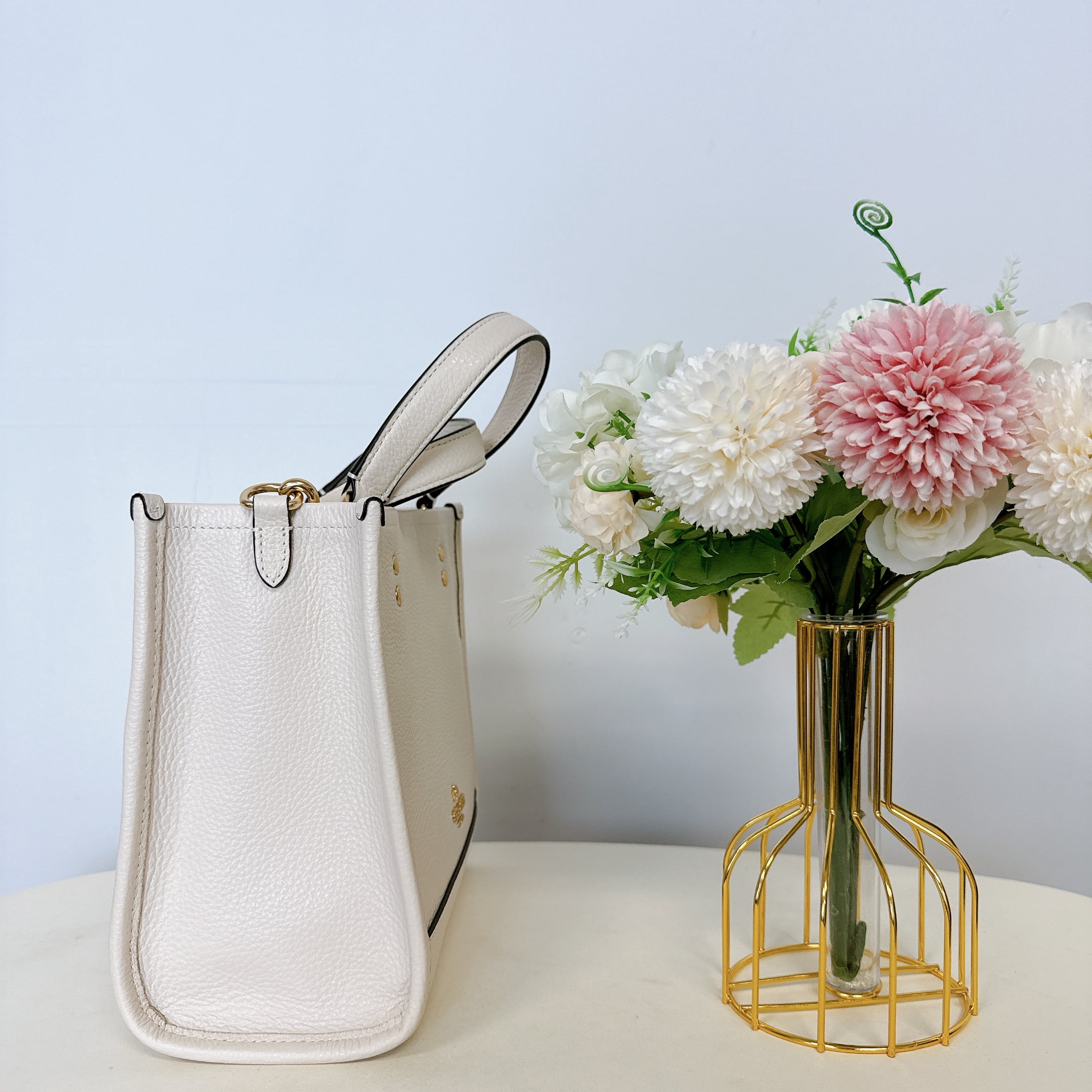 Coach CO971 Dempsey Tote 22 IN Chalk - Walmart.com