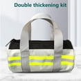 thumbnail image 2 of Tools Pouch Large Capacity Wear-resistant Thickened Zipper Closure Tool Storage Pouch Tote Bag for Workshop, 2 of 9