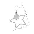 thumbnail image 2 of unbranded 6Ud Accesorios Para Aretes De Acero Inoxidable Con Geométrico Irregular Para Manualidades, 2 of 8
