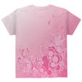 thumbnail image 2 of Pink Ombre Day Dream All Over Youth T Shirt Multi YSM, 2 of 2