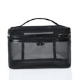 thumbnail image 1 of Makeup Bag Gauze Portable Large Capacity Fashion Toiletry Bag Toiletry Organizer, 1 of 10