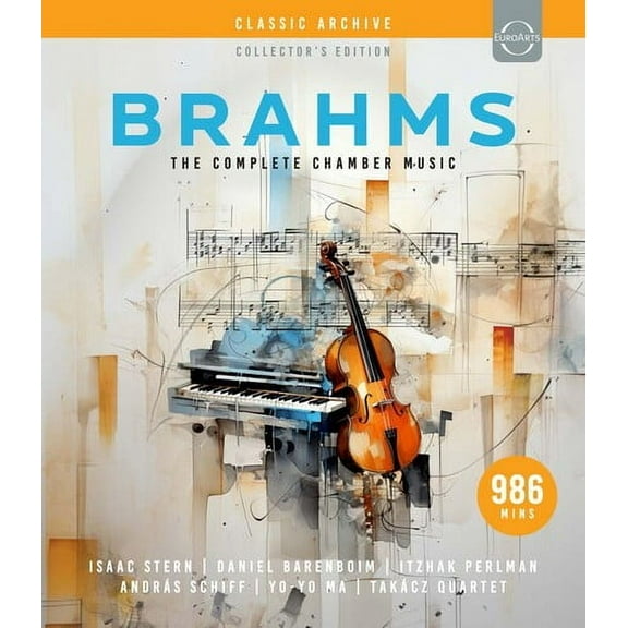Brahms: Complete Chamber Music (Blu-ray), Euroarts, Music & Performance