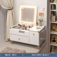 thumbnail image 1 of Mirrors Drawer Dressing Table Box Organizer Led Things Dressing Table Orgnaizing Bedroom Living Room Tocador Maquillaje Vanity My Lux Decor Round, 1 of 16
