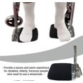 thumbnail image 3 of Pack Wheelchair Footrest Covers, Anti-slip Anti-scratch Wheelchair Footrest Protector For Most Wheelchairs, Foot Covers, 3 of 4