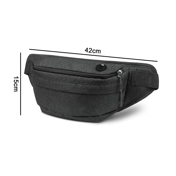 Riñonera cruzada, riñonera para viajes, caminatas, correr