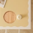 thumbnail image 4 of Jioakfa Kitchen Products Tray Solid Wood Tray Fruit Tray Snack Tray Storage Tray Multi Shaped Storage Tray Yellow M, 4 of 6
