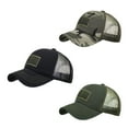 thumbnail image 1 of Xmarks American Flag Hat, Tactical Embroidered Operator Cap, Baseball Cap for Men and Women, 1 of 3