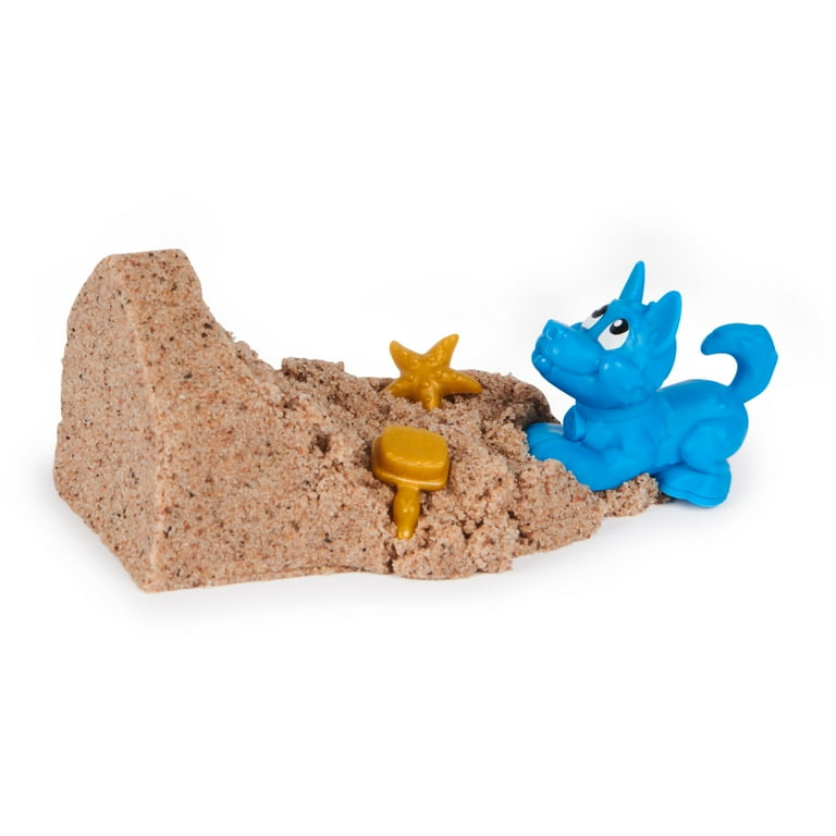 Kinetic Sand, Doggie Dig with Surprise Multipurpose Dog Tool, 6oz