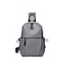 thumbnail image 2 of Bolsa de pecho repelente al agua para hombre - Bolso de hombro de viaje para hombres, bolso cruzado casual pequeño, ligero y ajustable, 2 of 8
