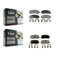 thumbnail image 1 of TEC Front Rear Ceramic Brake Pads Kit for Car 2015-2020 Acura TLX KTC-100255, 1 of 10