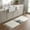 Grey, variant on Kitchen Rug Runner 2'x 5', Cute Cat Indoor/Outdoor Washable Carpet with Tassels, Funny Animal Toilet Paper Abstract Art Reversible Low-Pile Soft Area Rug for Living Room, Bedside, Sink