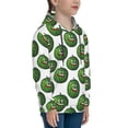 thumbnail image 3 of Kdxio Happy Watermelon Pattern Boys Athletic Unisex Boys Girls Hoodie with Pocket Sweatshirts-Medium, 3 of 6