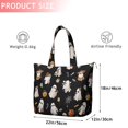thumbnail image 4 of Costumed Ghost Halloween Pattern Travel Tote Bags for Women Carry On,Large Weekender Bags for Women Travel,Multi Functional Duffle Bag for Work,Shopping,Sports, 4 of 5
