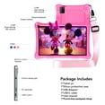 thumbnail image 4 of Thunrlge Kids Tablet, 7-Inch Kids Tablet, Android Tablet, 3+5 RAM 64GB ROM (TF CARD 256GB) Google Certified, Kids Software Pre-Installed, WiFi, Shockproof Case, Gift for kids, (Pink), 4 of 8