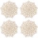 thumbnail image 3 of Manteles individuales dorados Sailing de PVC 4 Uds. 38 cm x 38 cm, 3 of 5
