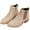 Gray, variant on Ladies Chelsea Boots Comfort Winter Boot Side Zip Ankle Booties Fashion Block Heels Bootie Womens Women Army Green 8.5