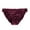 Wine, variant on OGLCCG Women's Satin Underwear Mid Rise Smooth Full Coverage Briefs Soft Breathable Hipster Stretch Bikini Panties