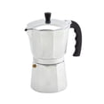 thumbnail image 1 of Cafetera con estufa IMUSA 12 tazas de aluminio fundido, 1 of 8