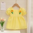 thumbnail image 1 of 2023 nuevo verano algodón bebé niñas dibujos animados manga larga vestido ropa infantil niños princesa vestidos ropa Casual 0-3 años Tan Jianjun  unisex, 1 of 2