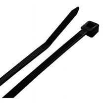 Steel Grip 3004687 11 in. Cable Tie, Black - Pack of 12