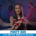 thumbnail image 4 of PEACNNG Classic Party Cup, Pack of 200 Red Disposable Mini 2oz Party Cups, Shot Cups, Perfect for Beer Mug Game., 4 of 5