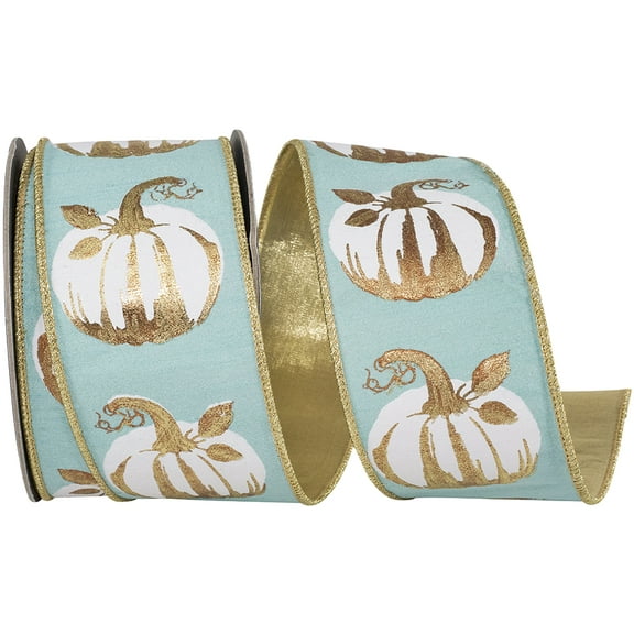 Reliant Ribbon - 94601W-916-40F, Ribbon, Teal, 2-1/2 Inch, 10 Yards