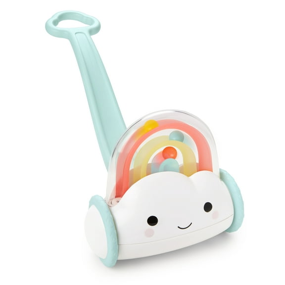 Skip Hop Silver Lining Cloud Rainbow Baby Push Toy