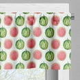 thumbnail image 5 of Ambesonne Watermelon Valance & Curtain, Tropic Summer Fruit, 55"x45", Green Coral White, 5 of 6