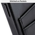 thumbnail image 6 of Dockem Genuine Leather Card Case For iPhone 13 Pro Max with Built-in Metal Plate for Magnetic Mounting, Stitched-on Wallet with 2 Credit Card Holders (Black, M2GL), 6 of 10