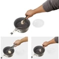 thumbnail image 3 of SWETRACE 2Ud Clip Para Huevos De Acero Inoxidable Plateado Pinzas Prácticas Para Cocina Y Servir, 3 of 8