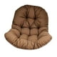 thumbnail image 4 of Cojín para silla de huevo, grueso, para patio, hamaca Café, 4 of 9