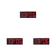 thumbnail image 3 of Reloj digital Cateissary ABS Rectangular Recargable Tipo 10, 3 of 6