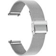 thumbnail image 1 of Compatible con correa Galaxy Watch 4 Classic de 42 mm y 46 mm, correa de malla de acero inoxidable, correa de reloj de metal de liberación rápida para Samsung Galaxy Watch4 de 40 mm y 44 mm, 1 of 5