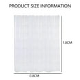 Siateml Heavy Duty EVA Shower Curtain Liner with Waterproof 3D