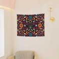 thumbnail image 3 of Hirioo Colorful Mexican2 Print Tapestry Lightweight Fabric for Bedroom Aesthetic Home Wall Dorm Décor Living Room Decor 29x37 Inch, 3 of 8