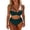 C21/Navy, variant on XIYON Womens Bikini Sets Two Piece Swimwear Bikini Top With High Waist Bottoms Solid Color Tankini Beachwear Classic