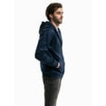 thumbnail image 5 of Mio Marino Men’s Full Zip Fleece Hoodie Sweatshirt, 5 of 6